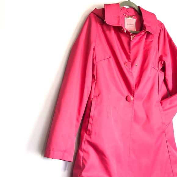 Kate Spade New York Water-Resistant Hoodie Jacket. Size Small. Classy Rare - Picture 5 of 14